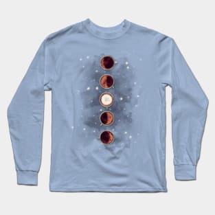 Lunar Coffee Long Sleeve T-Shirt